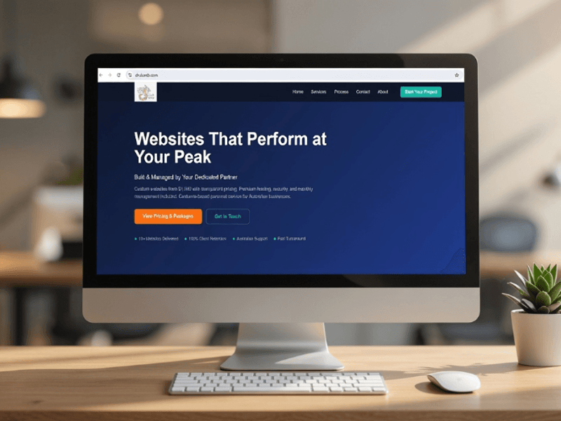 DrukWeb Agency website preview